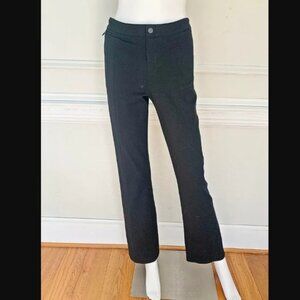 Vince Black Mid Rise Trousers Size 8 Pants Straight Leg
